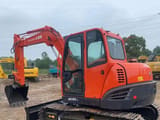 2017 Kubota KX185-3 mini excavator, side view