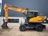 2020 Hyundai HW180 wheel excavator, side profile view