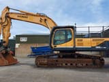 2013 Hyundai R380LC-9A crawler excavator side view