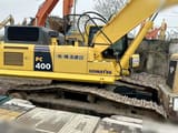 2019 Komatsu PC400-8 crawler excavator side view