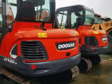2022 Doosan DX60-9L Mini Excavator rear view
