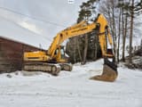 2006 Hyundai R290LC-7A crawler excavator, side profile view