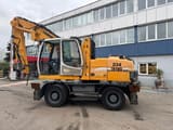 2009 Liebherr 316 LITRONIC material handler, side view