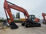 2022 Hitachi ZAXIS 350H crawler excavator, side view