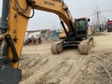 2013 Hyundai crawler excavator, front three-quarter view