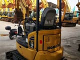 2022 Komatsu PC18MR mini excavator rear view