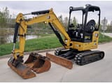 2023 Caterpillar 302.7 crawler excavator, side view