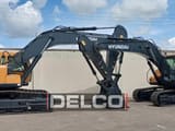 2026 Hyundai Robex 340L Smart crawler excavator side view