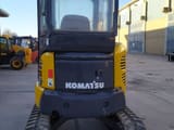 2007 Komatsu PC 27 MR-2 mini excavator rear view