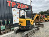 2015 Bobcat E26 mini excavator, rear three-quarter view