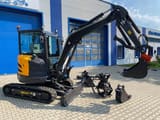 Berger Kraus BK4000KJS mini excavator, side view