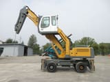 2007 Liebherr A924 material handler, side profile view