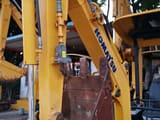 2022 Komatsu PC18MR mini excavator boom and bucket view