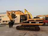 2014 Caterpillar 320BL crawler excavator side view