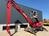 2004 Sennebogen 830M material handler, side profile view