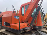 2021 Doosan DX80 crawler excavator, side view