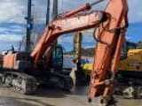 2012 Hitachi ZX350LC-5B crawler excavator, front three-quarter view