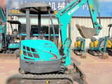 2017 Kobelco SK30SR-6 mini excavator, side profile view