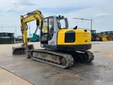 2016 Wacker Neuson ET145 crawler excavator, rear three-quarter view