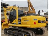 2022 Komatsu PC210LC-8 crawler excavator, rear three-quarter view