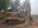 2023 Caterpillar 307E2 mini excavator, side profile view