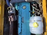 2023 Volvo EC210B crawler excavator engine compartment view