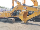 2026 Caterpillar 324 crawler excavator, side profile view