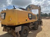 2016 Caterpillar M320F wheel excavator, rear three-quarter view