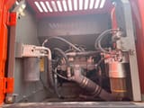 2023 Hitachi ZX240 crawler excavator engine compartment view