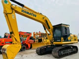 2019 Komatsu PC200-6 crawler excavator, side profile view