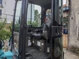 2018 Kobelco SK55 crawler excavator cab interior view