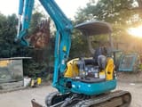 2020 Kubota U-30-3 S mini excavator, front three-quarter view