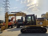 2021 Caterpillar 315D2 crawler excavator, side view
