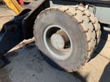2012 Liebherr A924C LITRONIC material handler dual tire detail