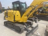2020 Komatsu PC58 mini excavator, rear three-quarter view
