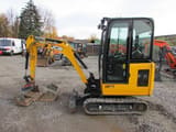 2020 JCB 19C-1 mini excavator, side view