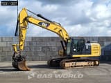 2017 Caterpillar 326FL crawler excavator, side view