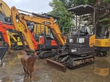 2013 Sany SY16C mini excavator, side view