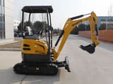 2026 Shantui SE17SR mini excavator, side view