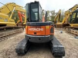 2023 Hitachi ZX50U mini excavator rear view