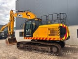 2018 JCB 220X LC crawler excavator, side view
