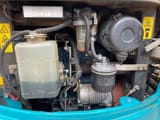2024 Kubota U17 mini excavator engine compartment view
