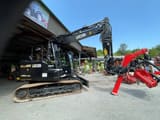 JCB 150X LC crawler excavator side view