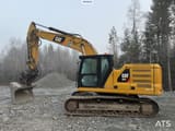2018 Caterpillar 323 crawler excavator, side view