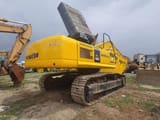 2022 Komatsu PC400-7 crawler excavator, rear three-quarter view