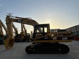 Caterpillar 320B crawler excavator, side view