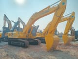 2022 Komatsu PC350-7 crawler excavator, side view