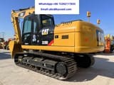 2024 Caterpillar 320D koparka gąsienicowa, widok z tyłu z trzech czwartych