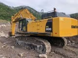 2021 Komatsu PC800-7 crawler excavator, rear three-quarter view