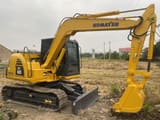 2022 Komatsu PC60-8 mini excavator, side profile view